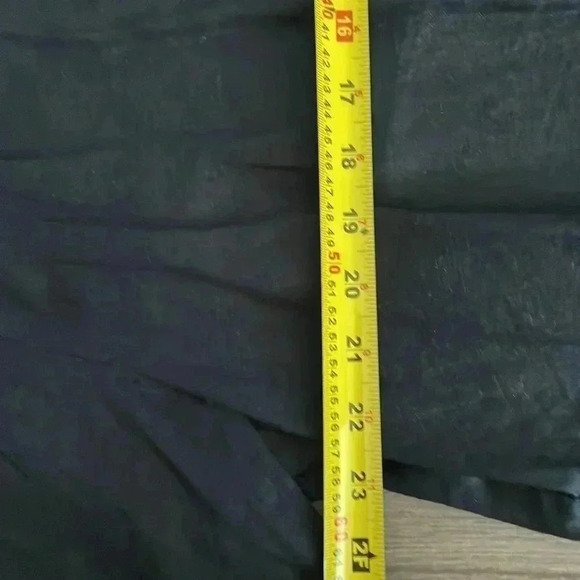 Rafaella Black  Linen SS Women Shirt- SZ XL - Picture 4 of 6